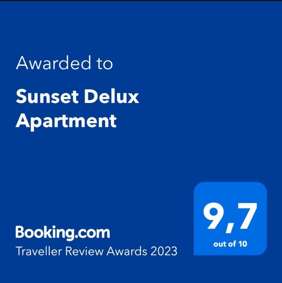 Sunset Delux Apartment Високо Экстерьер фото